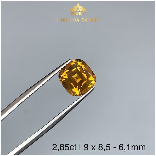 Đá Citrine màu vàng đậm 2.85ct IRCT04 - 238285 hình ảnh 3