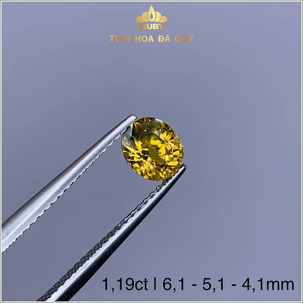 Đá Sapphire vàng tự nhiên 1,19ct - IRSP 238119 hình ảnh 4