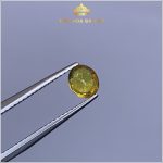 Viên Sapphire vàng tự nhiên khối oval 0,75ct – IRSP 238075