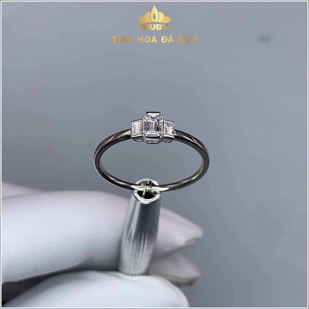 Nhẫn nữ kim cương tự nhiên - IRDM 23661 thiết kế xinh xắn 