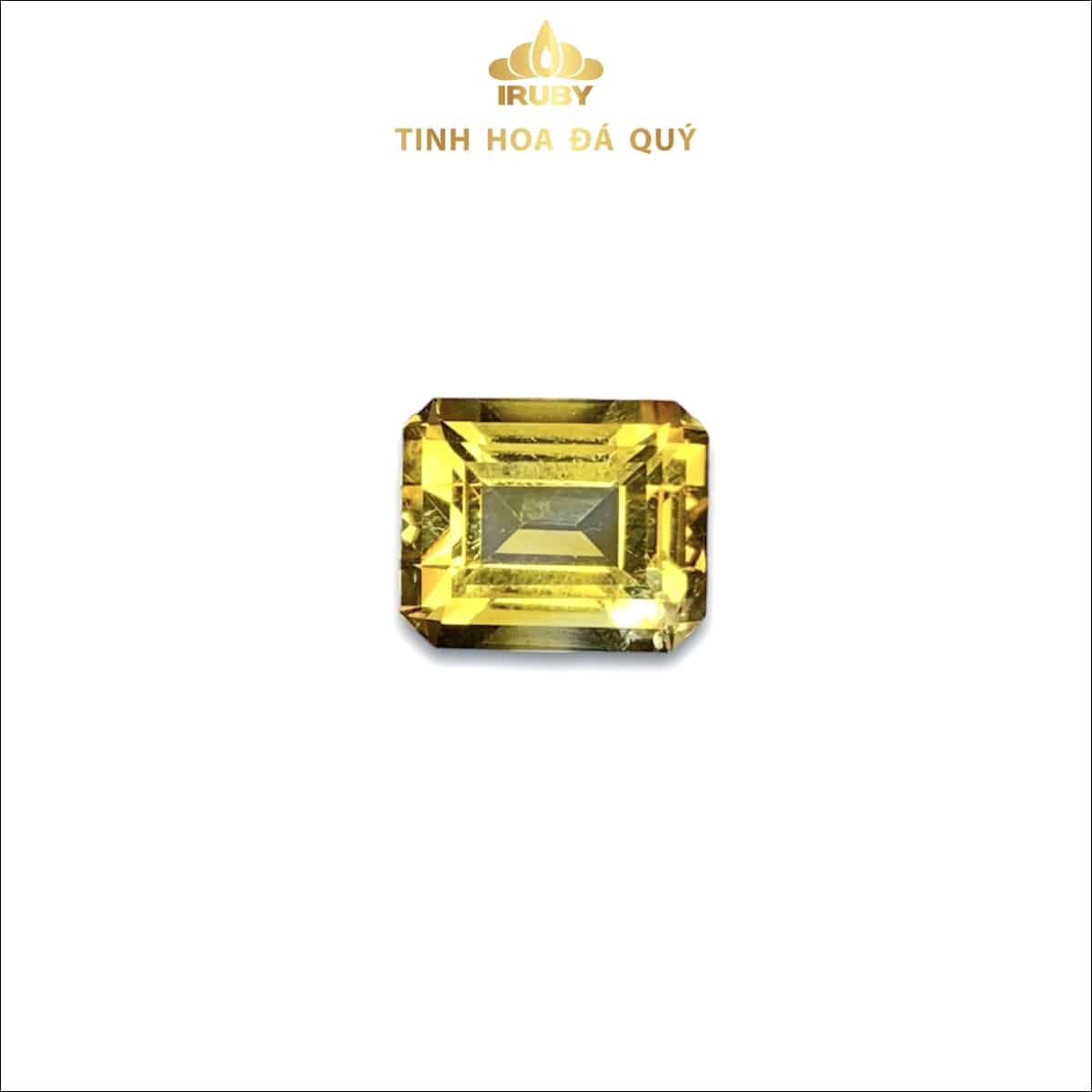 Viên Citrin vàng tự nhiên dáng emerald 4,51ct - IRCT02 238451