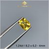 Viên Citrine vàng đậm tự nhiên 1,24ct IRCT07 - 238124 hình ảnh 3