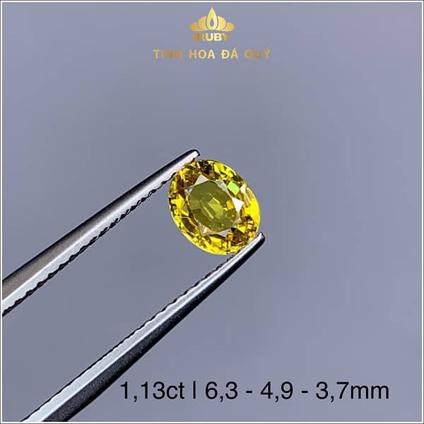 Viên Sapphire 1,13ct vàng tự nhiên - IRSP 238113 hình ảnh 3