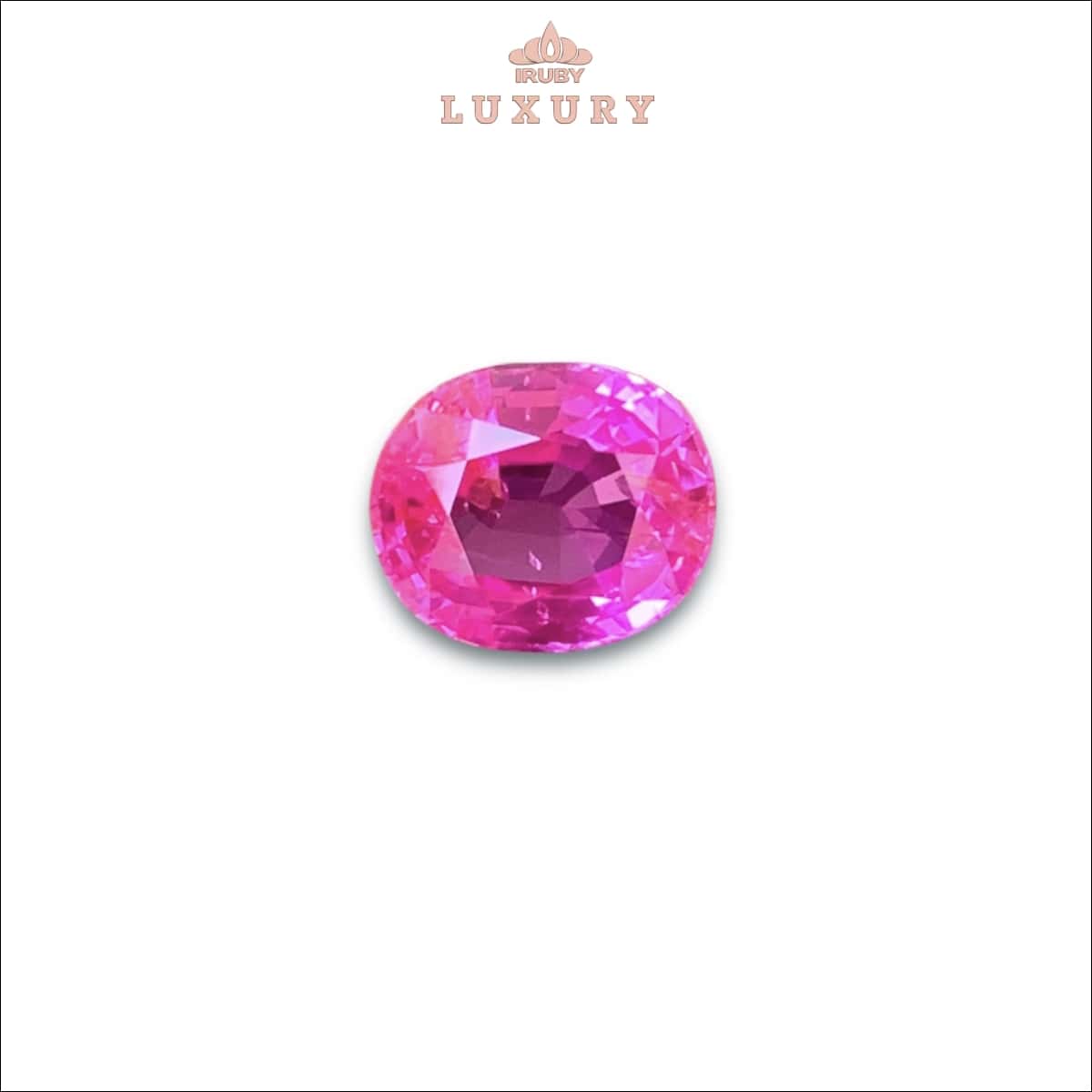 Viên Sapphire màu hot pink 3,30ct tự nhiên 100% - IRPS142 238330