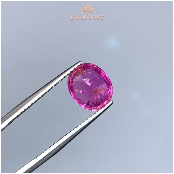 Viên Sapphire màu HOT Pink 3,30ct tự nhiên 100% IRPS142 - 238330 hình ảnh 1