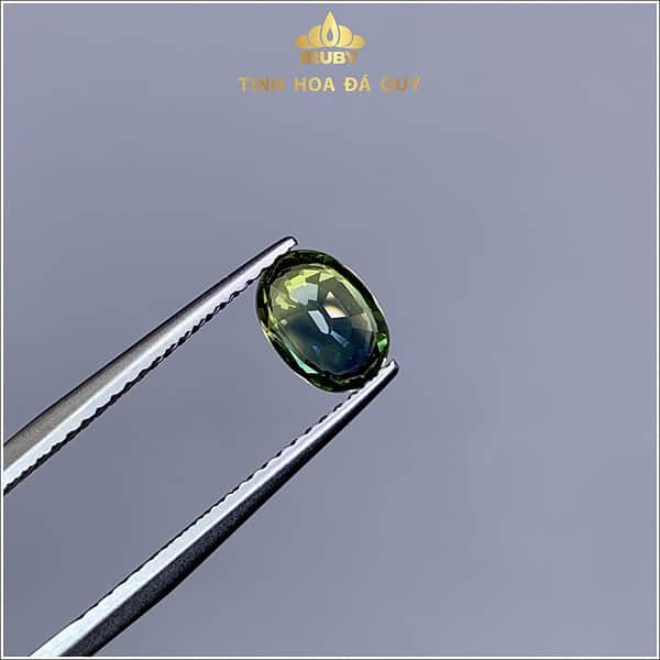 Viên Sapphire xanh lá tự nhiên 1,02ct - IRSP 238102 hình ảnh