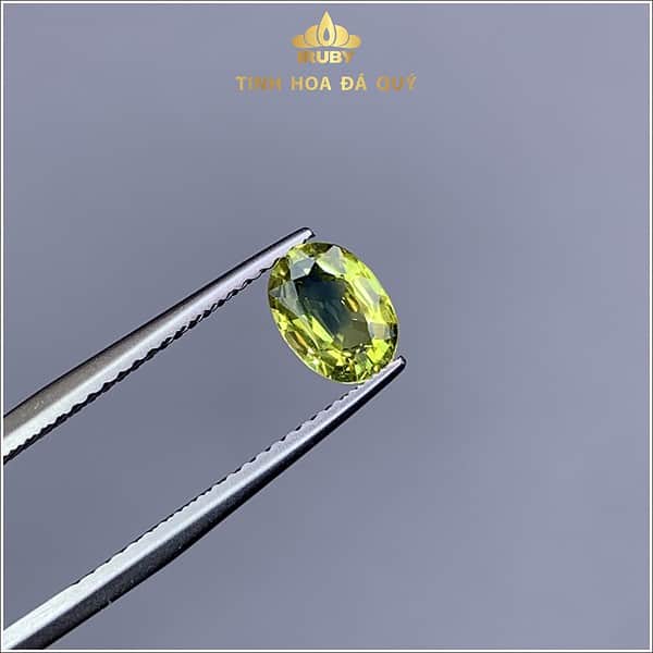 Viên Sapphire xanh lá tự nhiên 1,02ct - IRSP 238102 hình ảnh 2