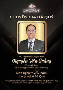 Chuyên gia đá quý cấp cao Nguyễn Đình Quảng cố vấn kỹ thuật cấp cao