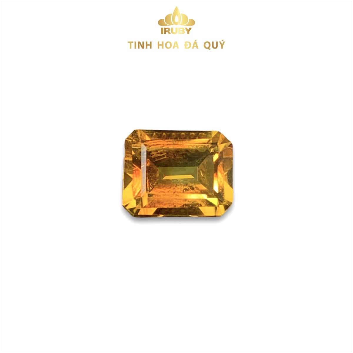 Viên Citrine Emerald vàng đậm tự nhiên  2,67ct - IRCT09 239267