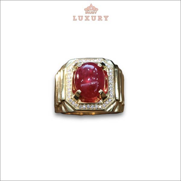 Mẫu nhẫn nam Ruby Rolex 6,83ct hình ảnh 3