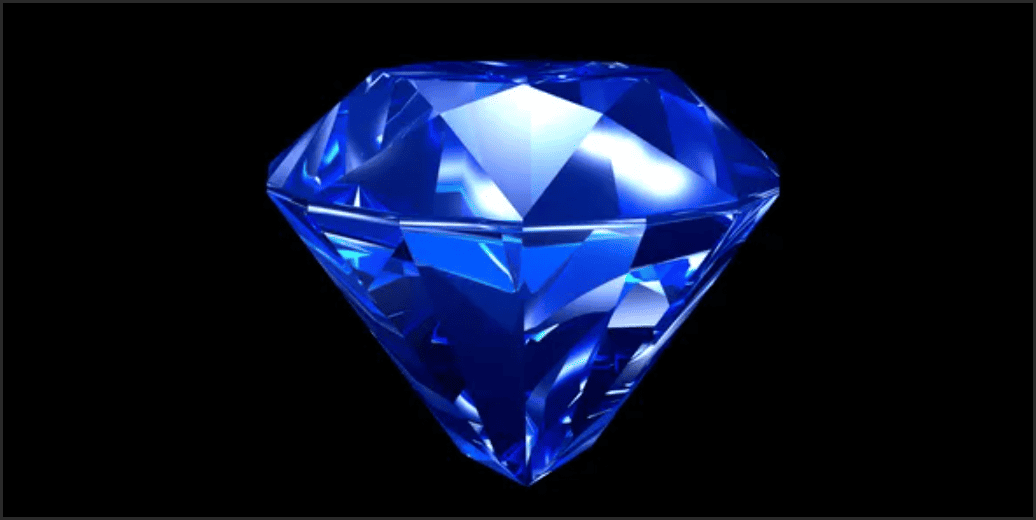 Màu xanh của đá Sapphire giúp bạn tăng khả năng tập trung và giảm Stress