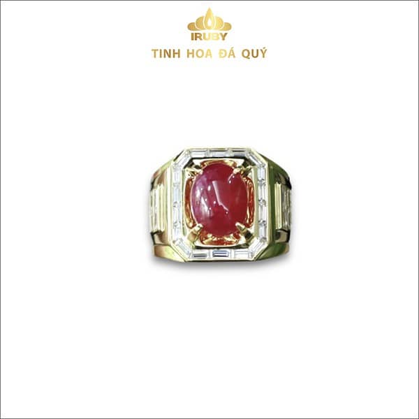 Nhẫn nam Ruby mẫu Chủ Tịch 4,96ct - IRRB 237496 hình ảnh 5