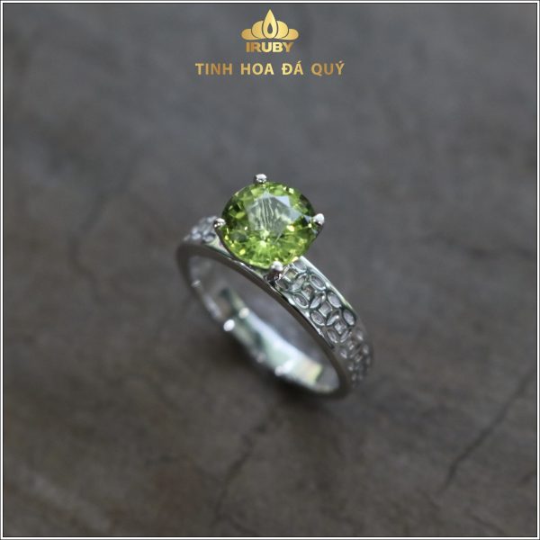 Nhẫn nữ Peridot kim tiền 2,83ct IRPD 2310283 hình ảnh 3