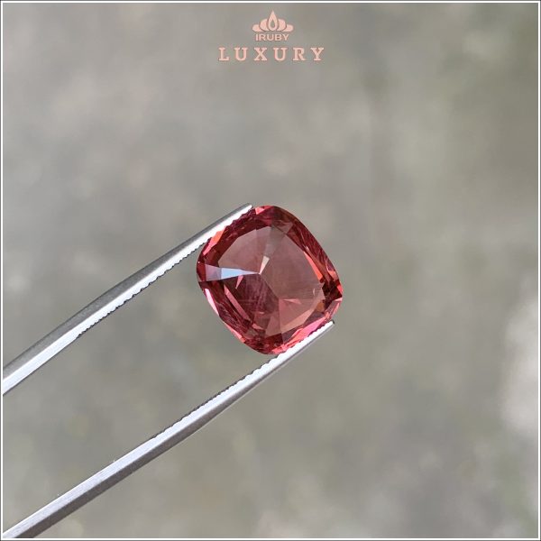 Viên Spinel hồng đỗ tự nhiên 100% 6,66ct IRSI59 - 2310666 hình ảnh