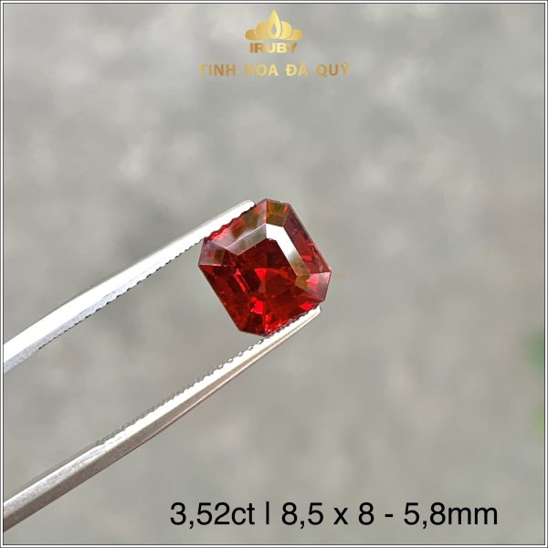 Viên Garnet đỏ thuần 3,52ct IRGN91 - 2310352 hình ảnh 2