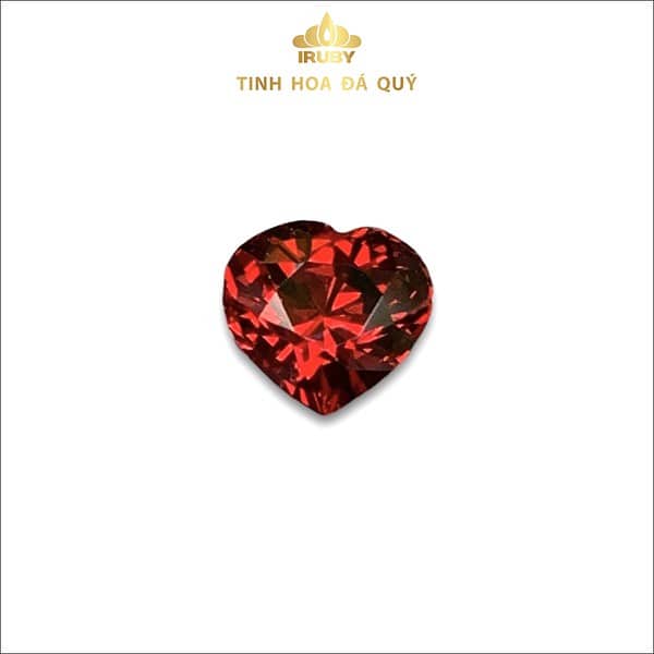 Viên Garnet trái tim đỏ thuần 100% 2,90ct - IRGN 239290 hình ảnh 4