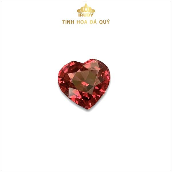 Viên Garnet trái tim đỏ thuần tự nhiên 2,45ct - IRGN 239245 hình ảnh