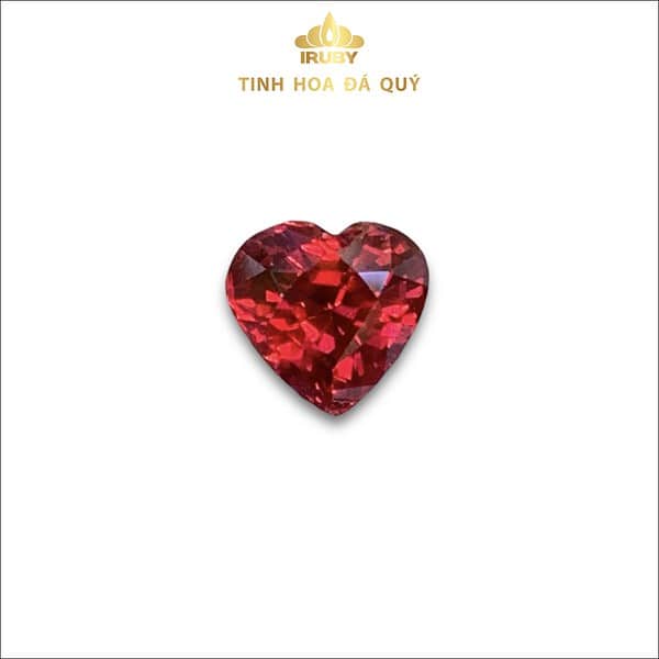 Viên Granet trái tim tự nhiên 100% 2,96ct - IRGN 239296 hình ảnh 4