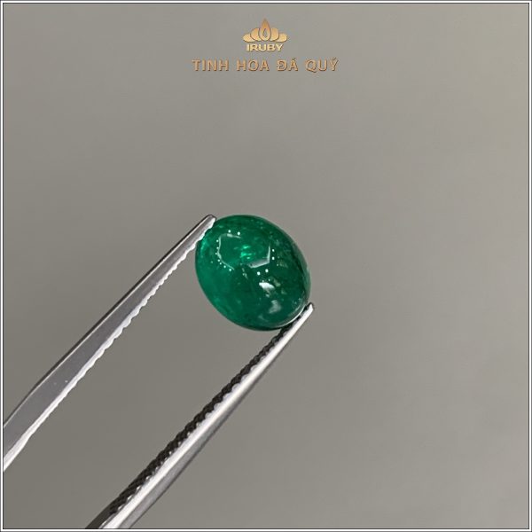 Viên Ngọc Lục Bảo Oval Cabochon 1,69ct - IREM25 239169 hình ảnh 1