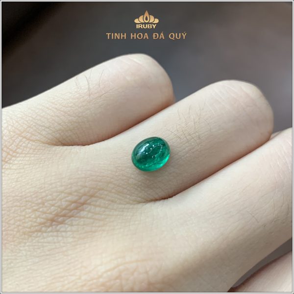 Viên Ngọc Lục Bảo Oval Cabochon 1,69ct - IREM25 239169 hình ảnh 5