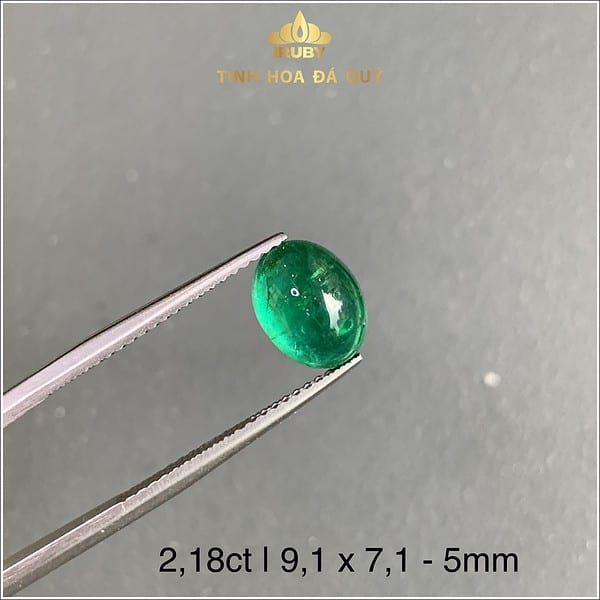 Viên Ngọc Lục Bảo tự nhiên dáng Oval 2,18ct IREM24 - 239218 hình ảnh 3