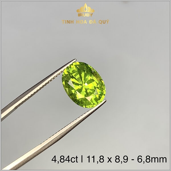 Viên Peridot tự nhiên 100% 4,84ct IRPD34 - 239484 hình ảnh 1