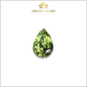 Viên Peridot xanh lá mạ giọt nước 1,21ct IRPD37 - 2310121 hình ảnh