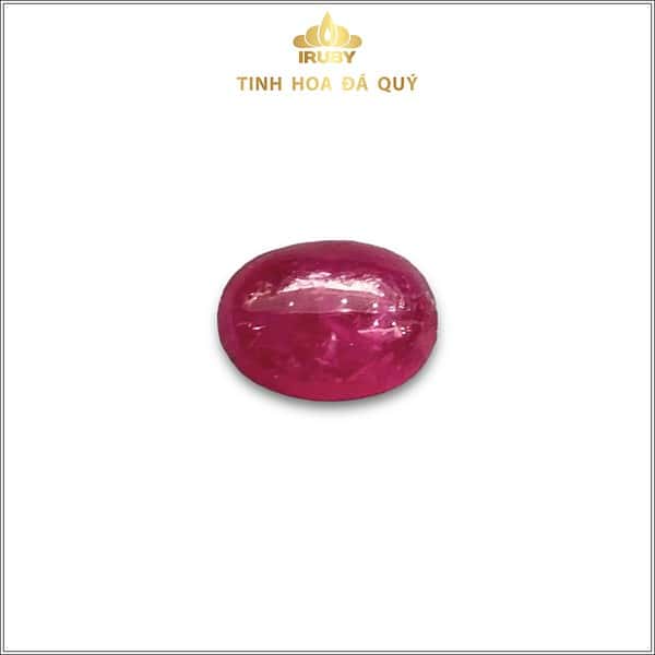 Viên Ruby cabochon đỏ đẹp Lục Yên 4,38ct - IRRC151 - 239438 hình ảnh