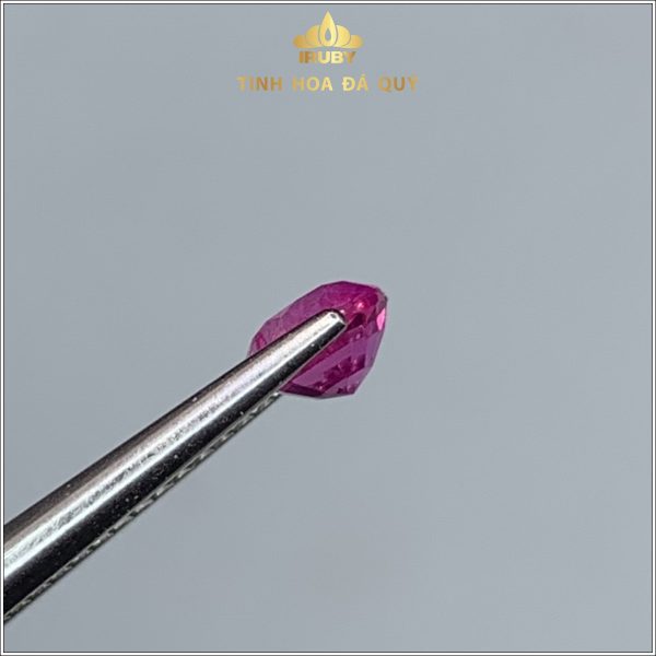 Viên Ruby facet đỏ hồng Lục Yên 0,76ct IRRF154 - 2310076 hình ảnh 3