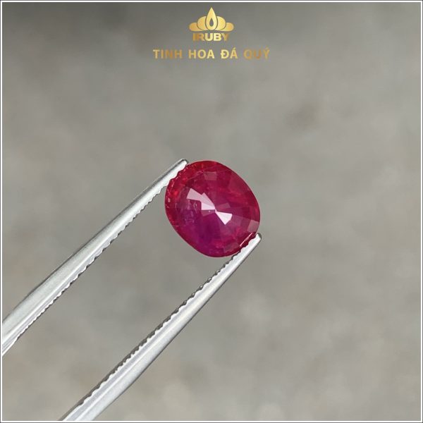 Viên Ruby facet đỏ huyết Lục Yên1,63ct IRRC145 - 239163 hình ảnh