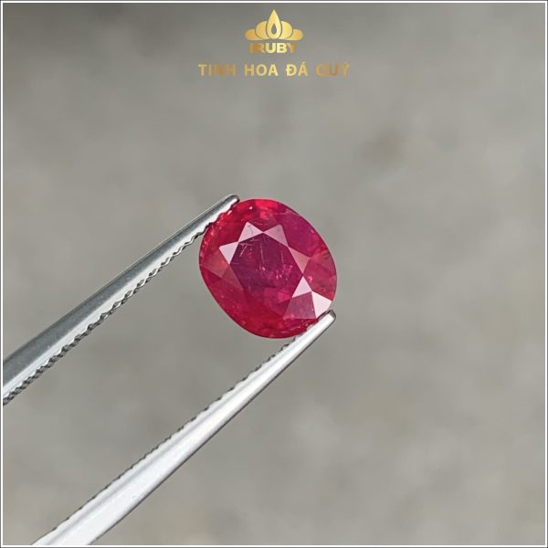 Viên Ruby facet đỏ huyết Lục Yên1,63ct IRRC145 - 239163 hình ảnh 2