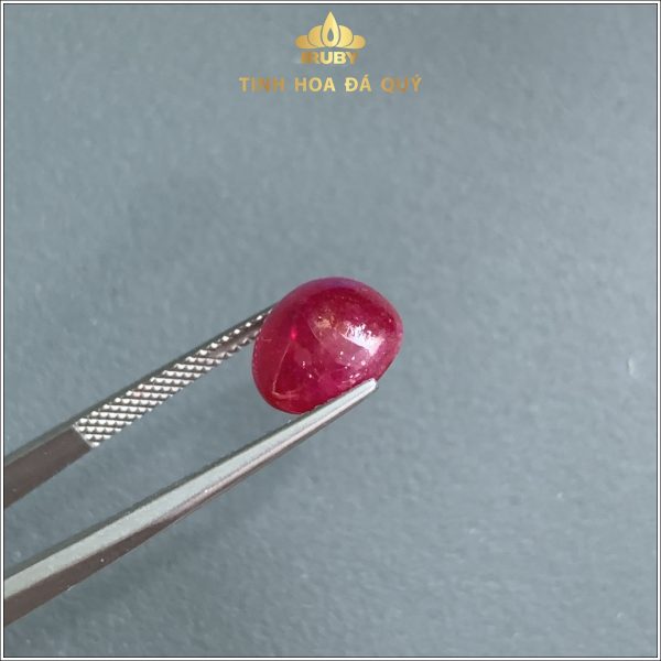 Viên Ruby màu đỏ tươi phát quang mạnh 5,23ct IRRC150 - 2310532 hình ảnh 5