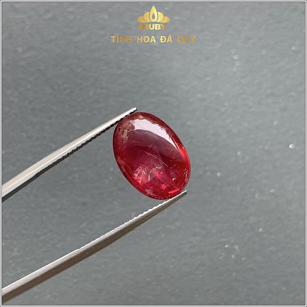 Viên Spinel cabochon đỏ huyết 9,35ct IRSI62 - 2310935 hình ảnh 1