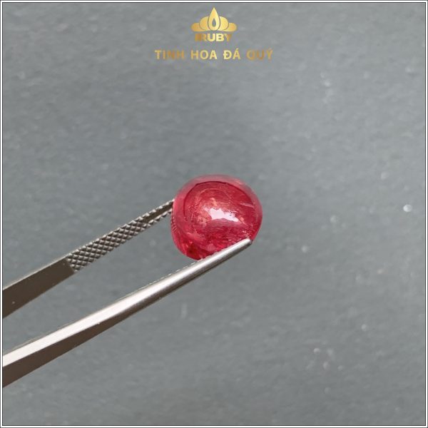 Viên Spinel cabochon đỏ huyết 9,35ct IRSI62 - 2310935 hình ảnh 4