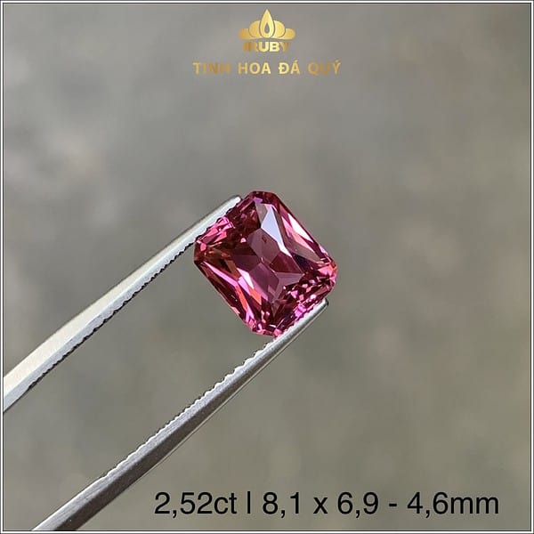 Viên Spinel hồng phớt cam tự nhiên 100% 2,52ct IRSI61 - 2310252 hình ảnh 2