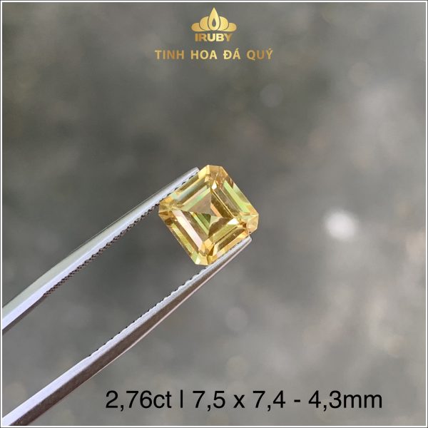 Viên Zircon vàng tự nhiên 2,76ct IRZC16 - 239276 hình ảnh 4