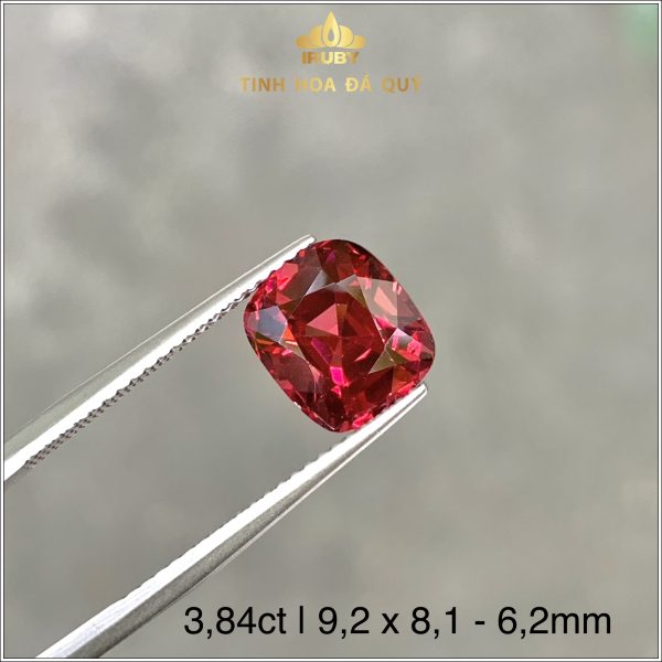 Viên đá Garnet đỏ hồng lựu 3,84ct IRGN87 - 2310384 hình ảnh 2