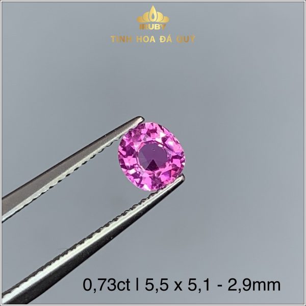 Viên ruby facet hồng Lục Yên 0,73ct - IRRF155 2310073 hình ảnh 2