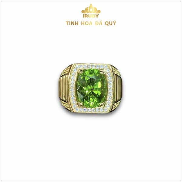 Nhẫn nam Peridot mẫu Rolex sang trọng IRPD 2310705 hình ảnh