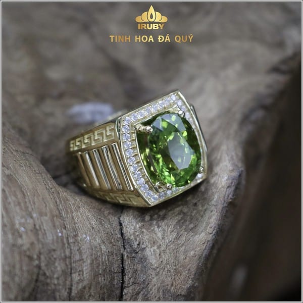 nhẫn nam Peridot mẫu Rolex sang trọng IRPD 2310705 hình ảnh 2