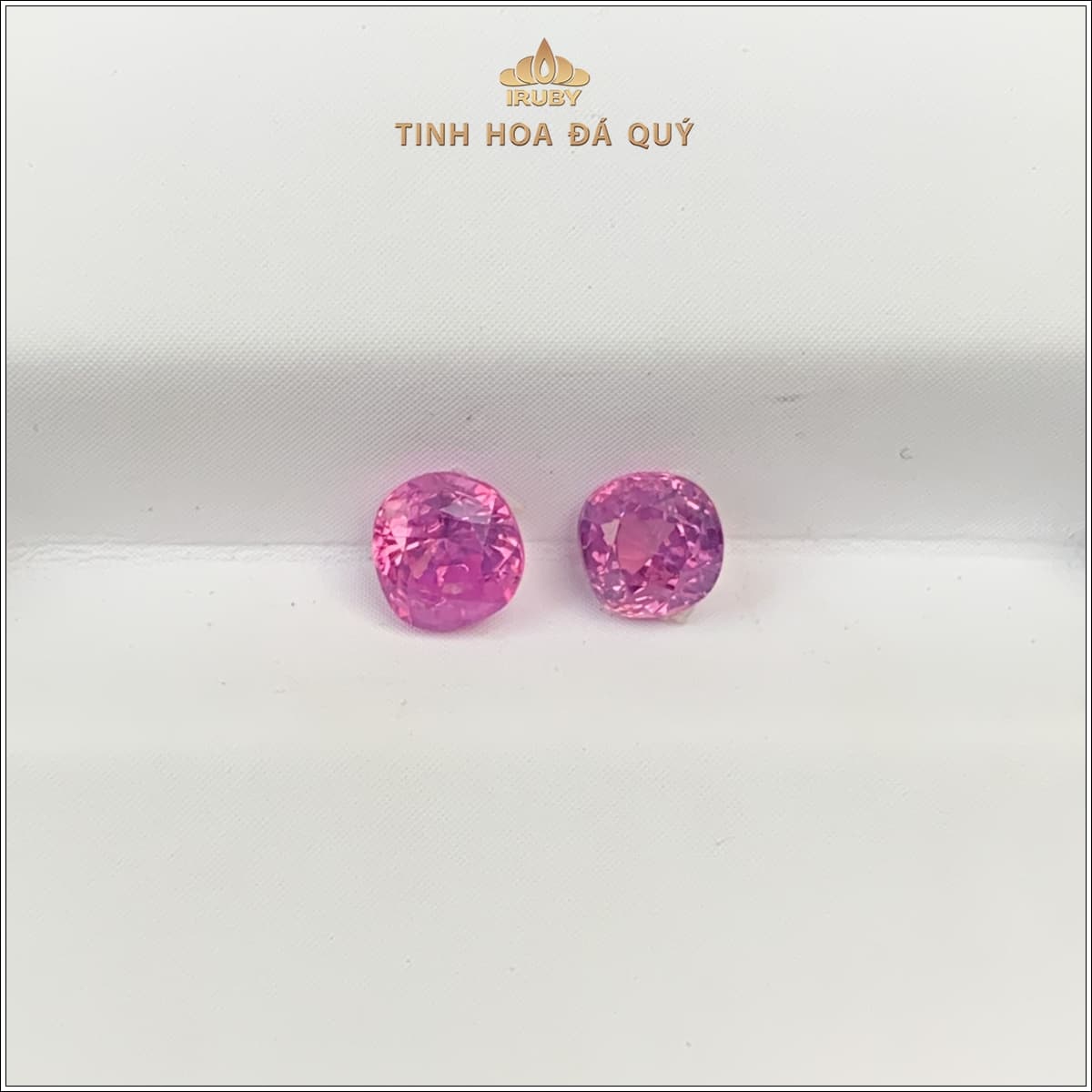 Đôi Sapphire hồng Lục Yên 0,87ct – IRSP142 2311087