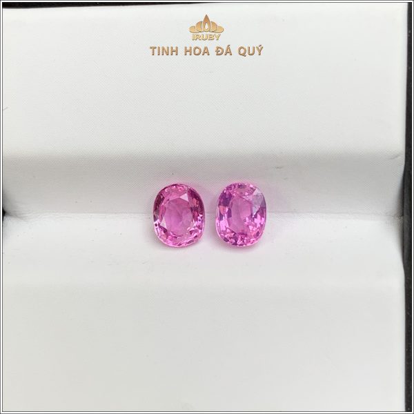 Đôi pink Sapphire facet hồng Lục Yên 1,05ct - IRSP141 2311105 hình ảnh 2