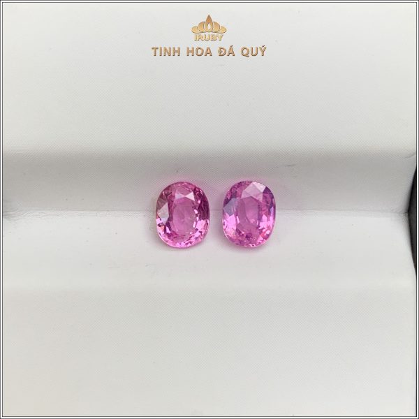 Đôi pink Sapphire facet hồng Lục Yên 1,05ct - IRSP141 2311105 hình ảnh 3