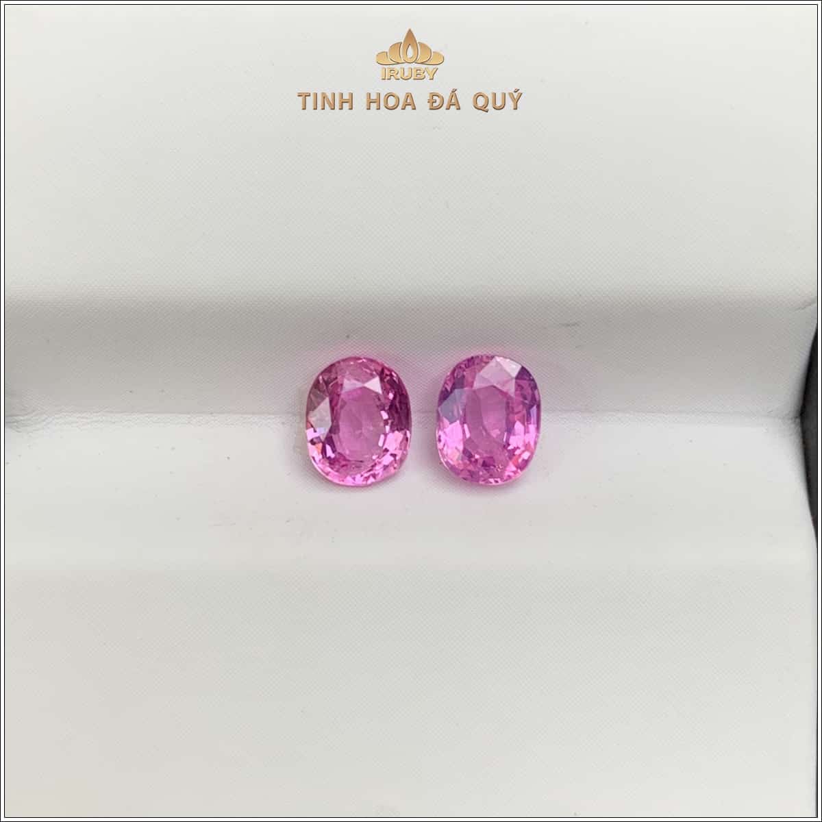 Đôi pink Sapphire facet hồng Lục Yên 1,05ct – IRSP141 2311105