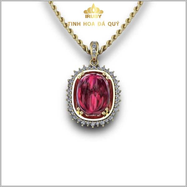 Mẫu 3D mặt dây chuyền Ruby - IRRB 2311795 hình ảnh