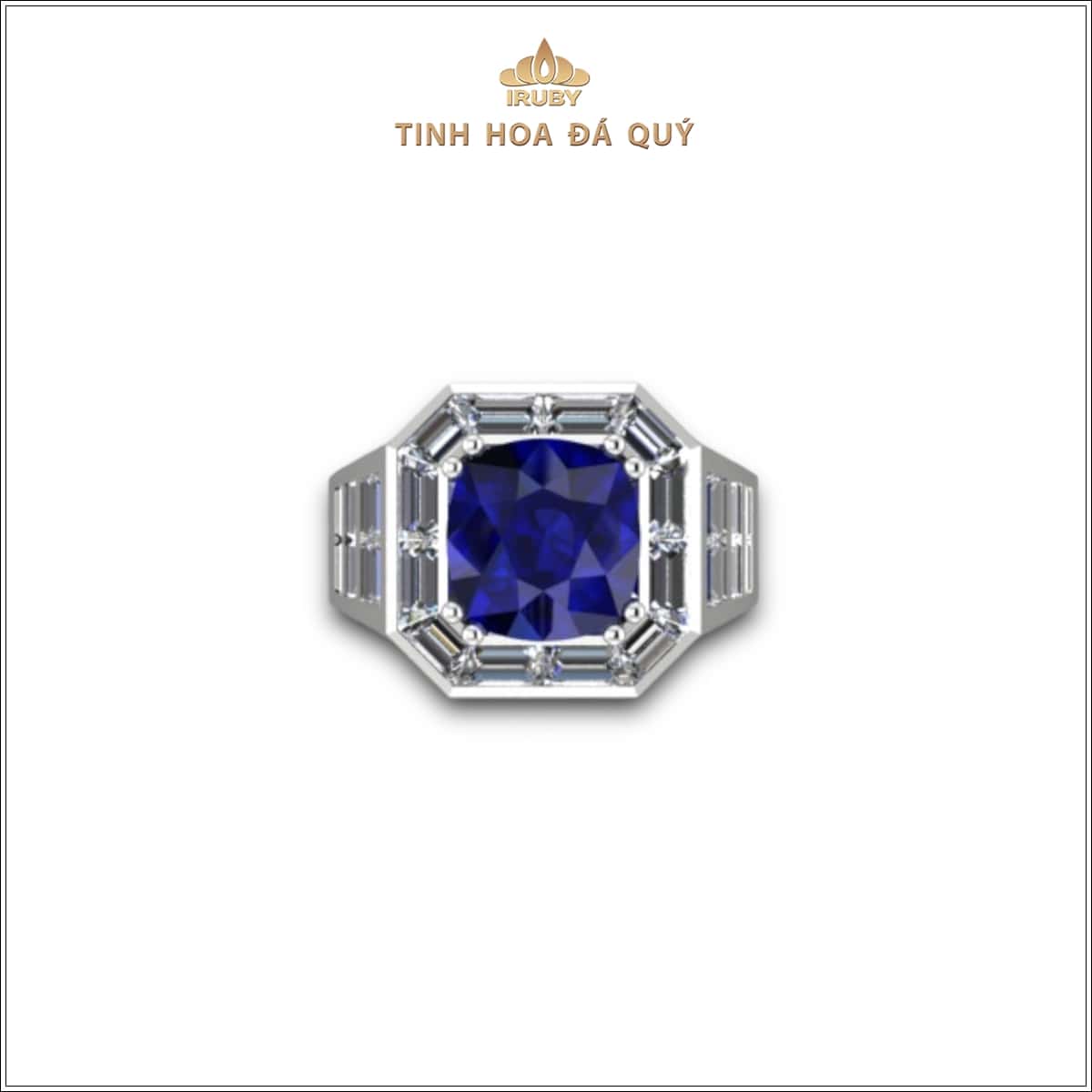 Mẫu 3D nhẫn Sapphire Hoàng Gia – IRSP 2311476