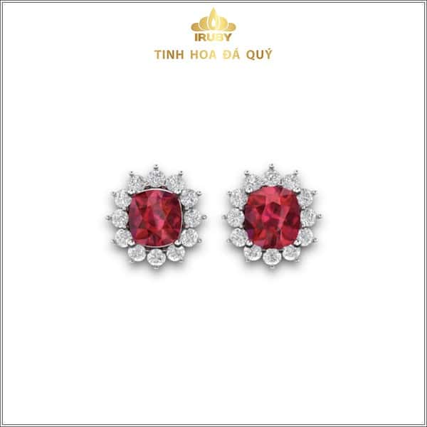 Mẫu đôi bông tai Ruby facet - IRRB 2311110 hình ảnh