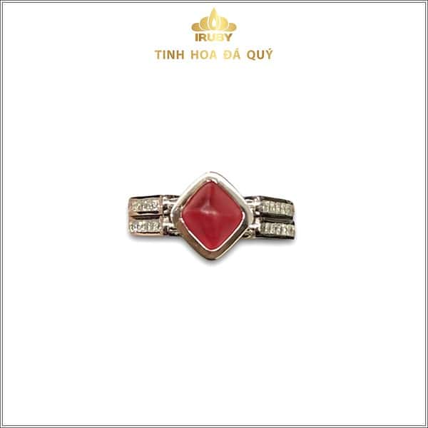 Nhẫn nam tinh thể Spinel tự nhiên 100% - IRSI 2311686 hình ảnh