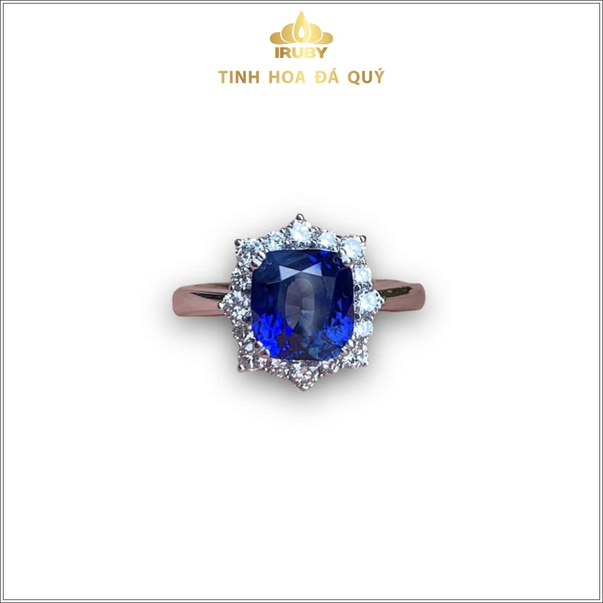 Nhẫn nữ Sapphire xanh lam hoàng gia - IRSP 2311343