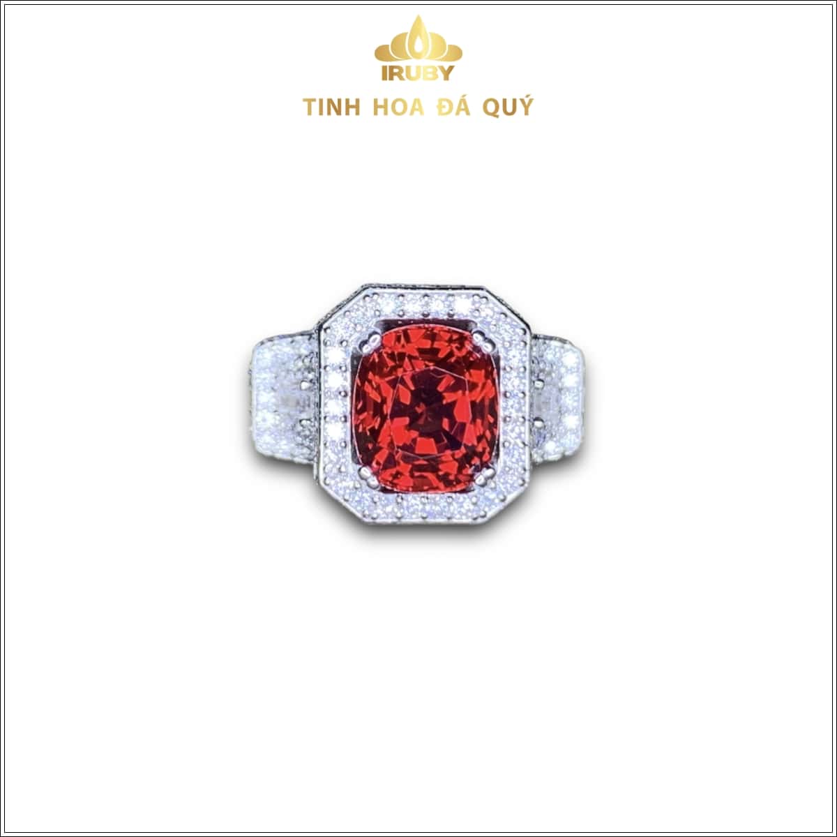 Nhẫn nữ Spinel đỏ rực Lục Yên - IRSI 2311562